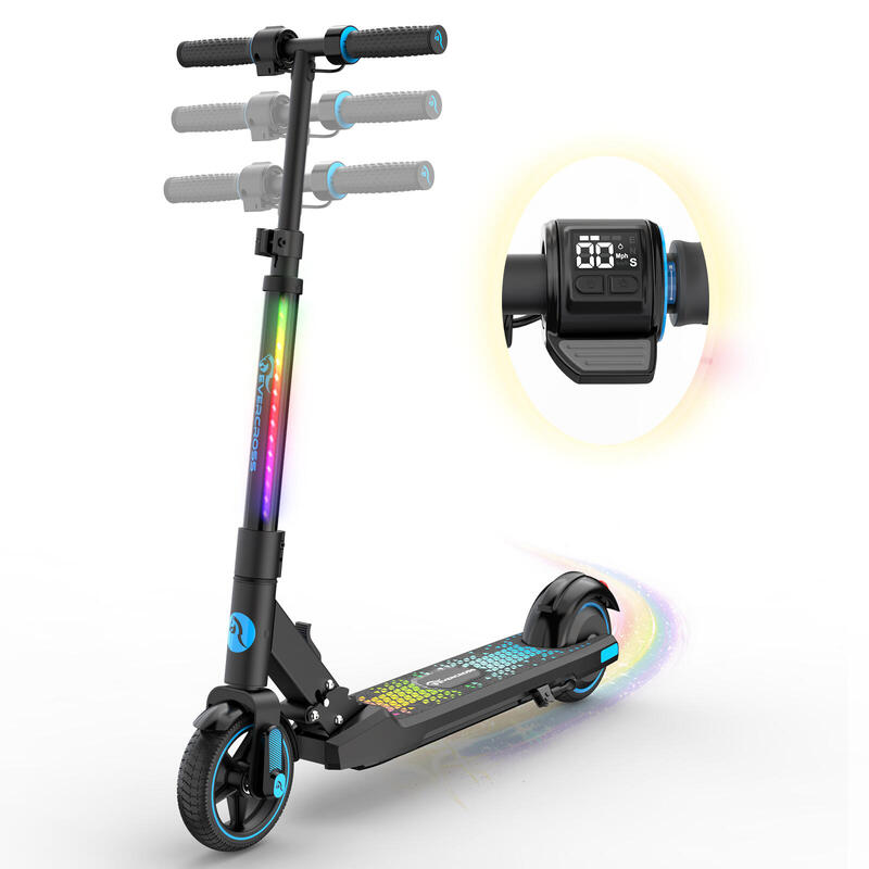 Trottinette Éectrique pliable Enfants 6-12 Ans EVERCROSS -EV06C Bleu