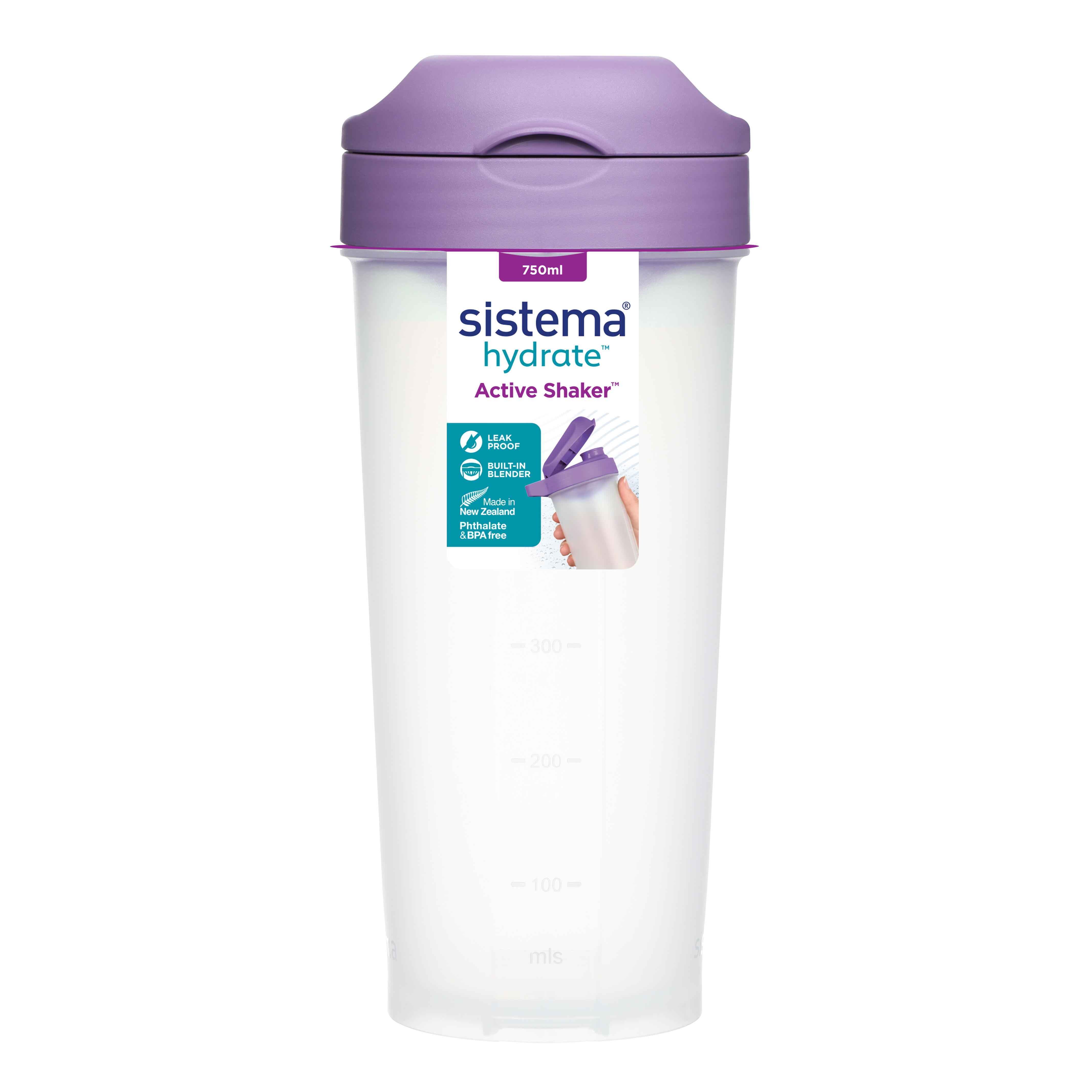 SISTEMA Shaker Hydrate™ 750 ml