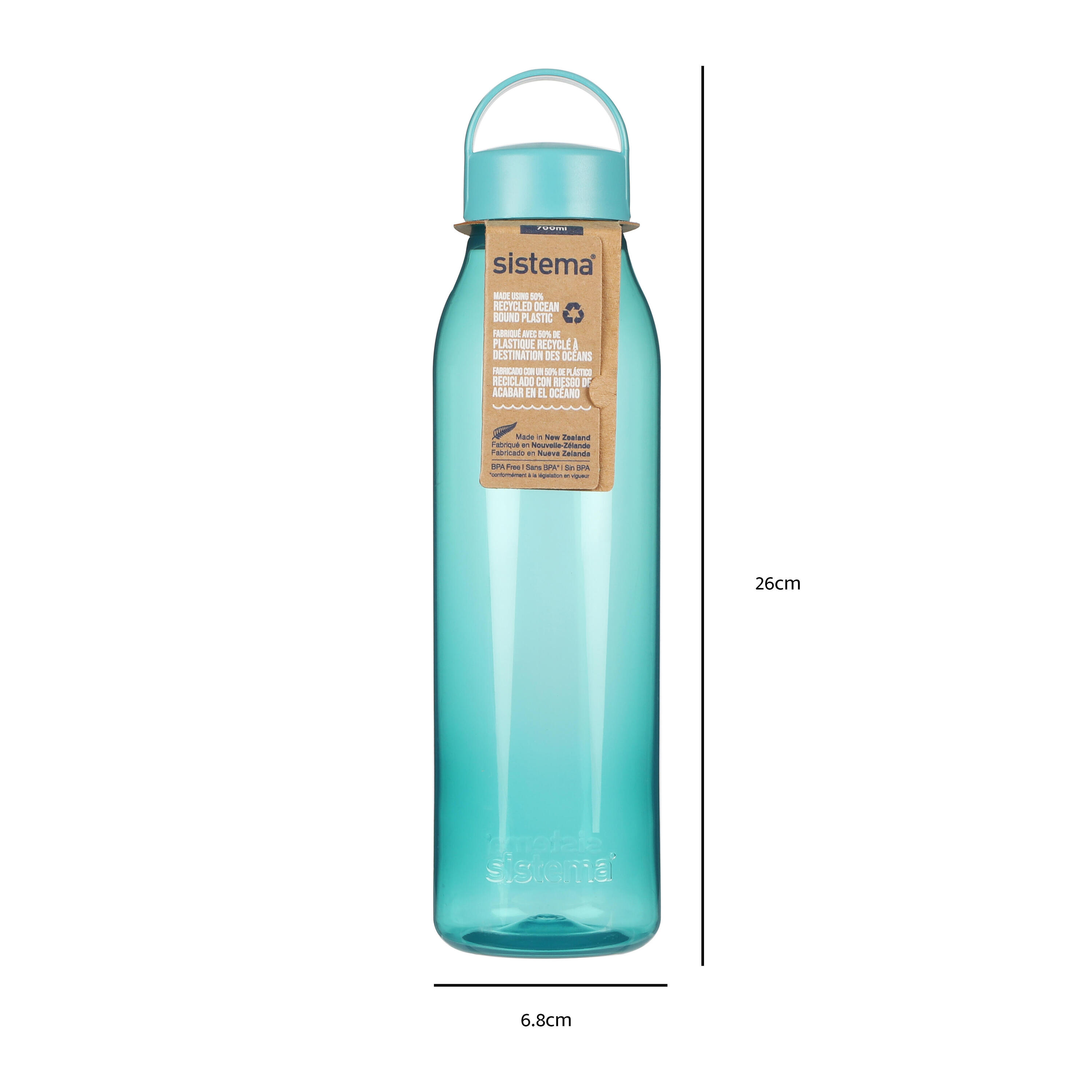 Láhev s držadlem Ocean Bound 700 ml 2/4
