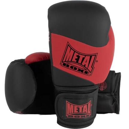 Metal Boxe Gant Entr/Comp. Ev1 Noir Rouge 10 oz