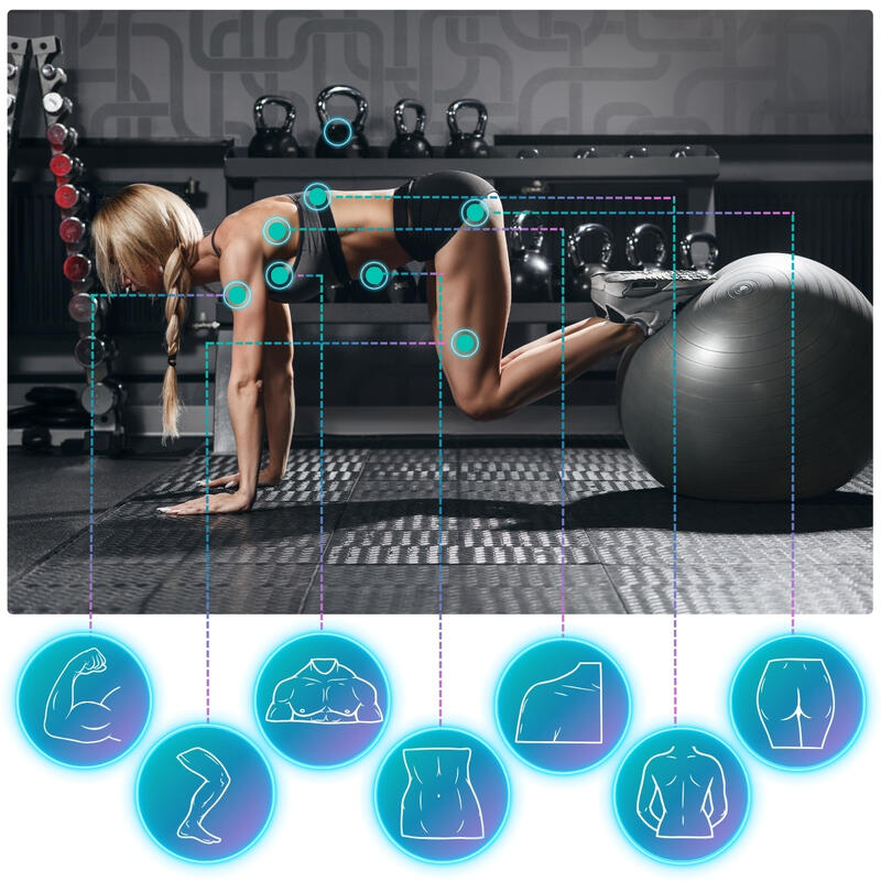 TOORX FITNESS - GYM BALL FITNESZ LABDA - 75 CM - | Minden ami az edzéshez kell TOORX FITNESS - GYM BALL FITNESZ LABDA - 75 CM - | Minden ami az edzéshez kell