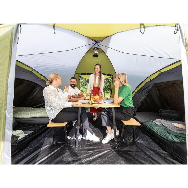 Tenda de campismo cúpula Hammerfest Protect 4 pessoas - chão tenda cosido