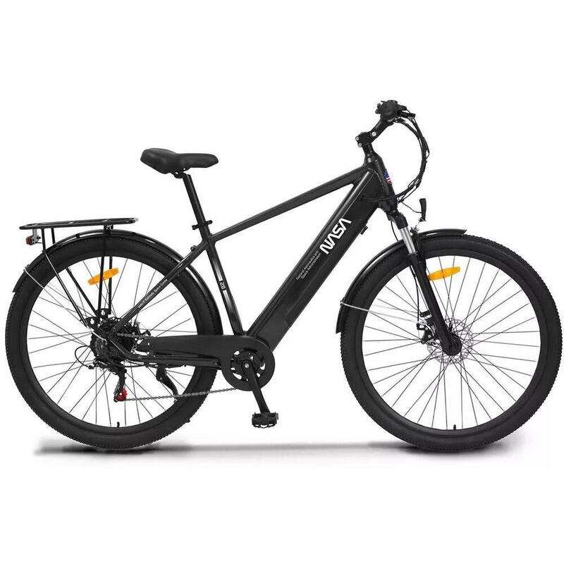 Rower Elektryczny Trekkingowy NASA SATURN z bagażnikiem 13Ah 28" M