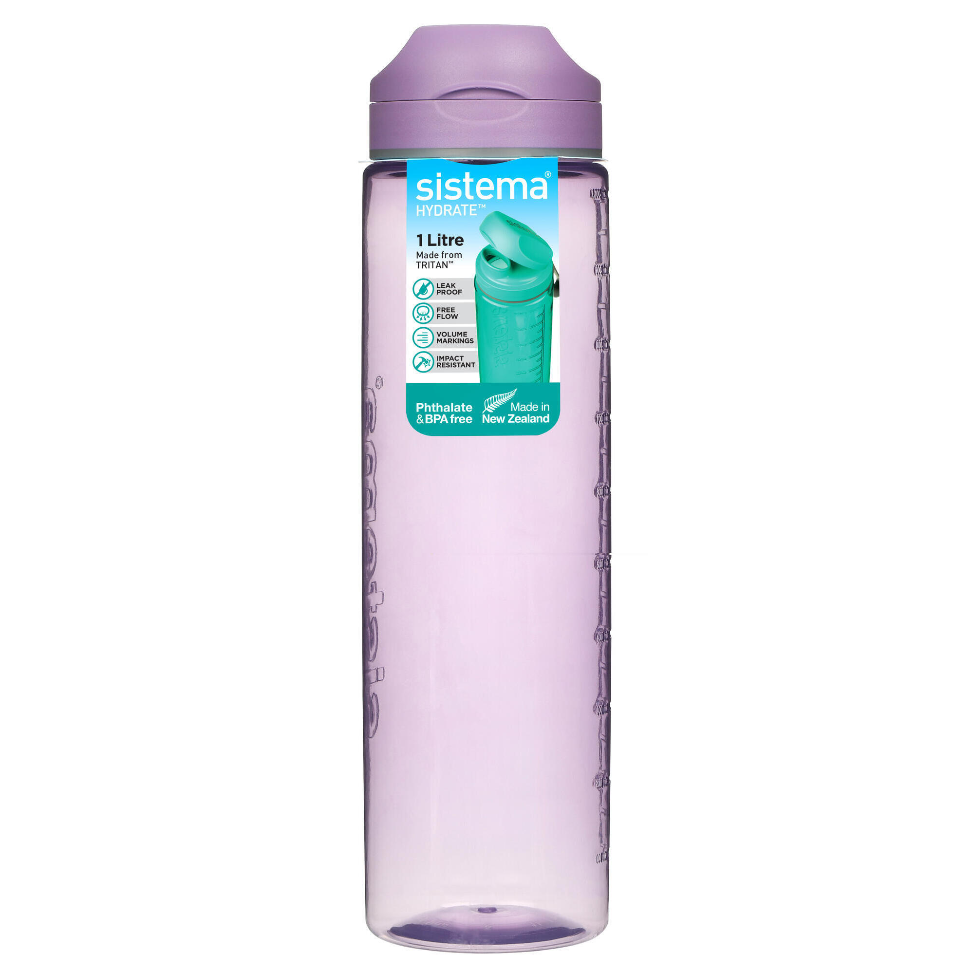 SISTEMA Tritanová láhev Hydrate™ Flip Top 1 l