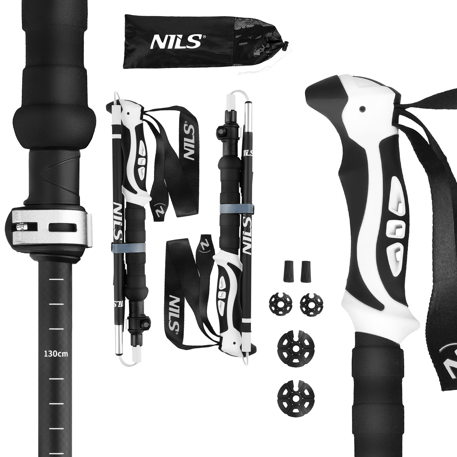 NILS Trekingové hole TK8603