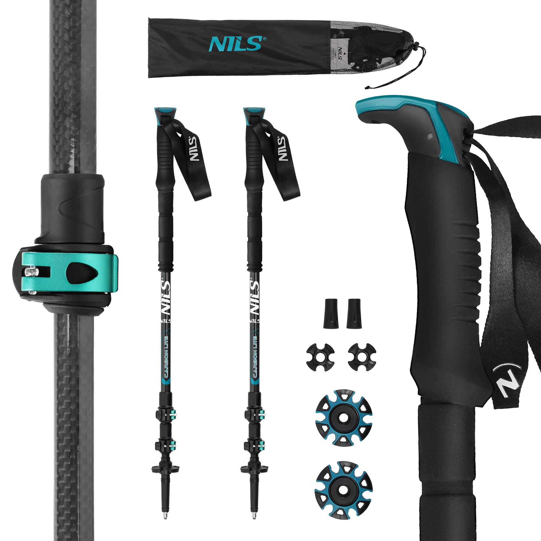 Wandelstokken TK8607 NILS 2/7