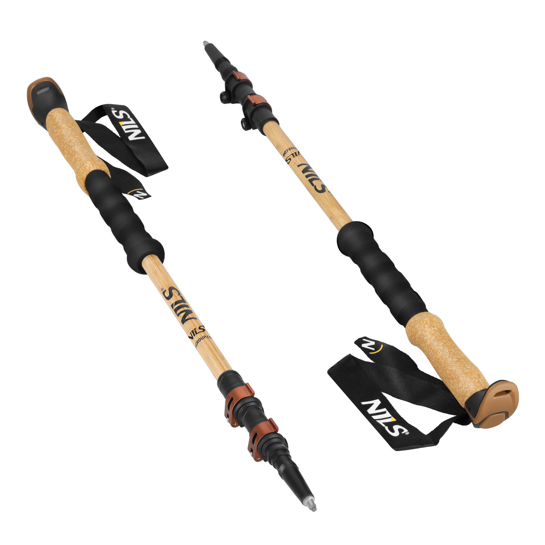 Bețe de trekking pliabile NILS TK8606