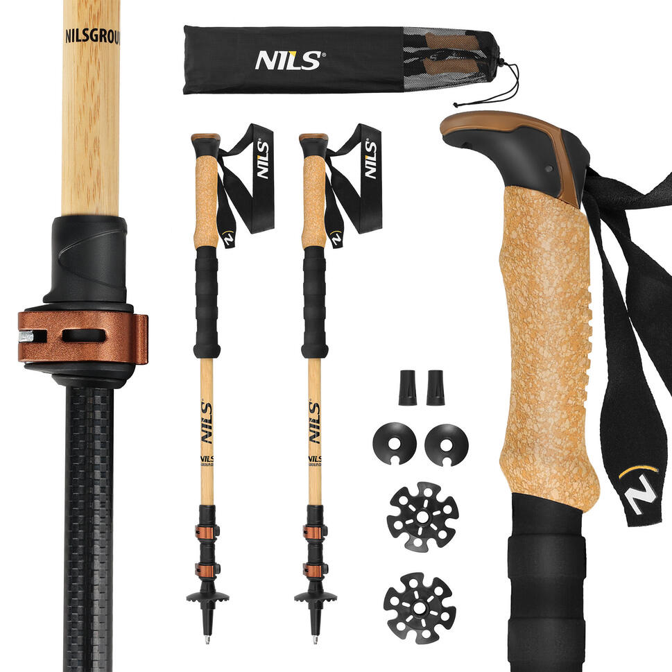 Kije trekkingowe składane TK8606 Nils