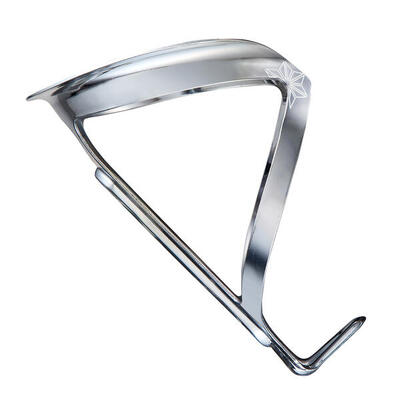 Gabbia da ciclismo Supacaz - Fly Cage Limited (alluminio) - Platino