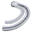 Ruban de cintre de cyclisme Supacaz - Bling - Platine + Platinum Star Plugz