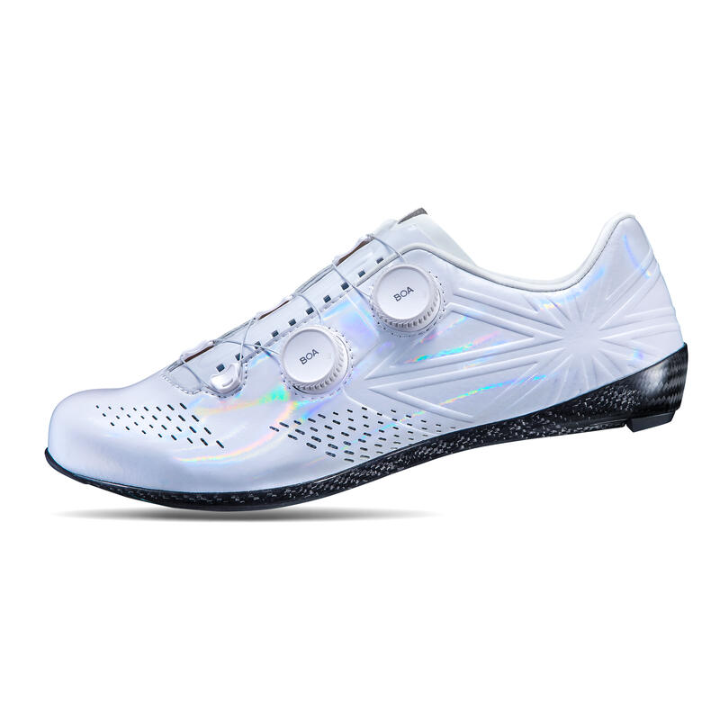 Chaussure de cyclisme sur route Supacaz Kazze Carbon - Blanc