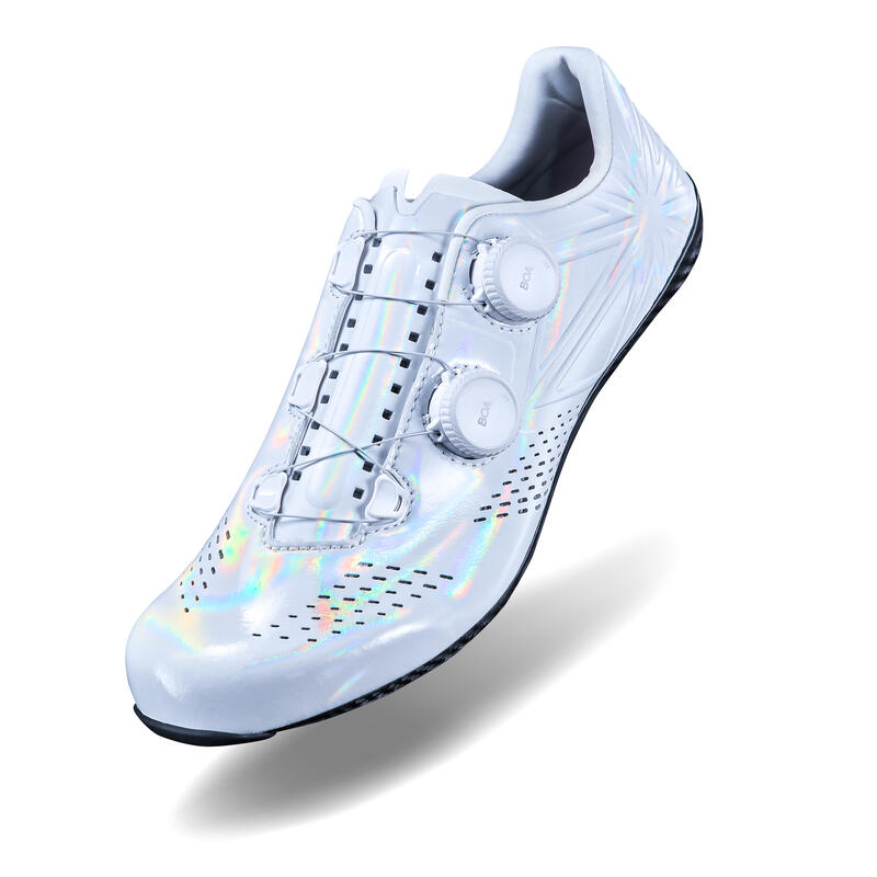 Chaussure de cyclisme sur route Supacaz Kazze Carbon - Blanc