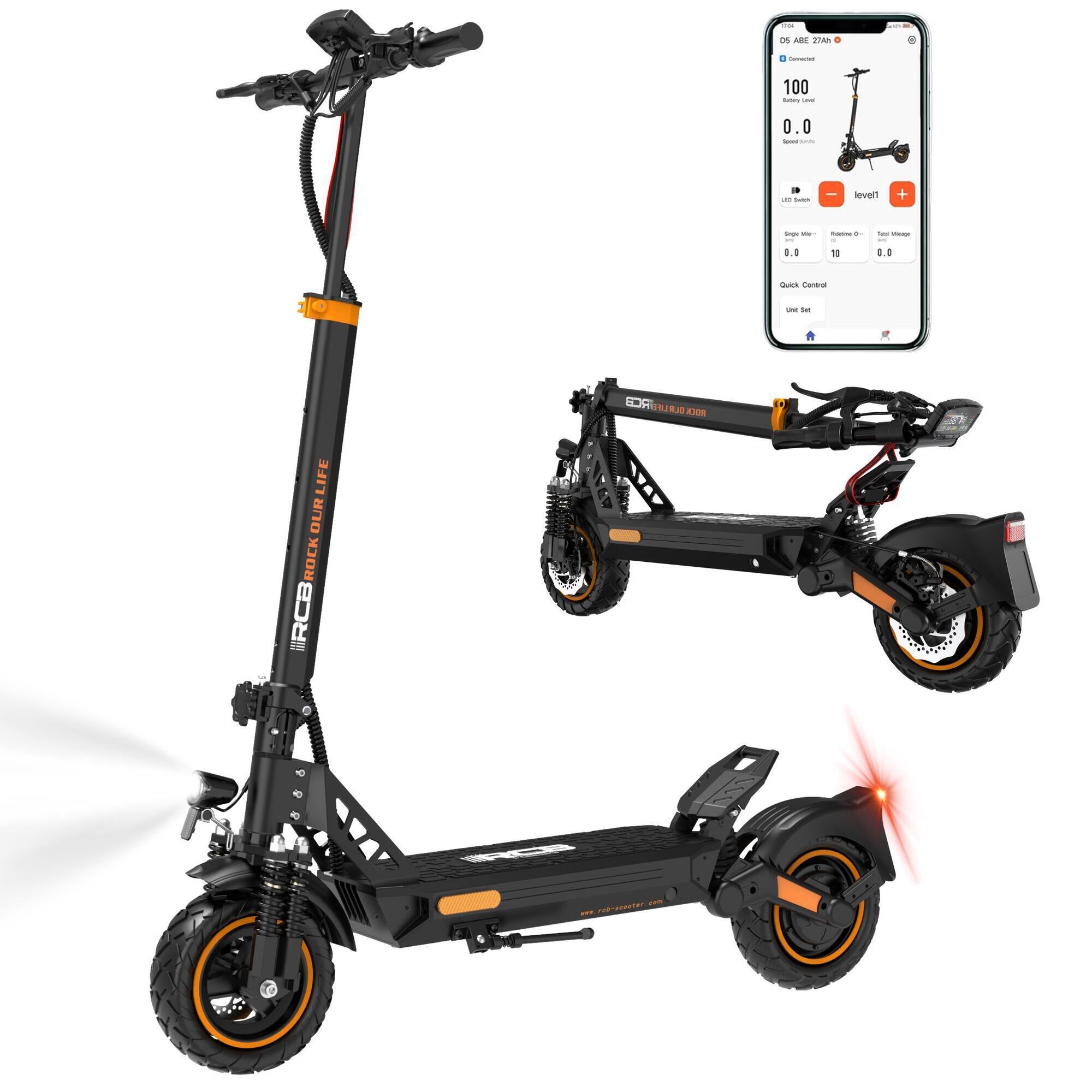 Hulajnoga elektryczna dla dorosłych 500W 27Ah 120-140km RCB-D5 PRO