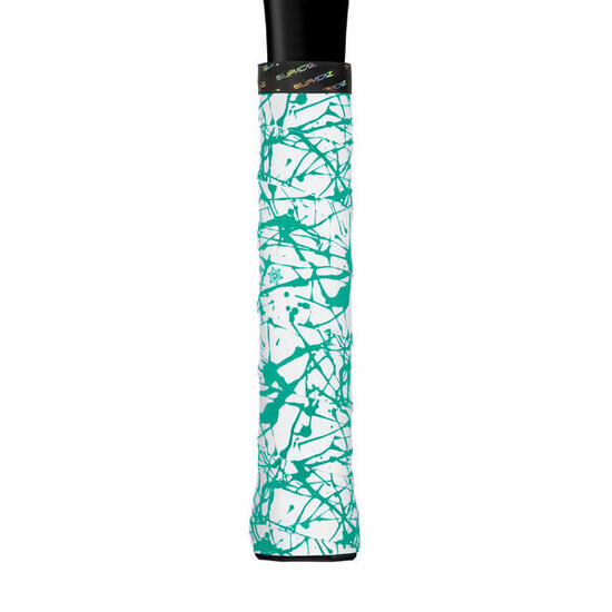 Supacaz Super Sticky Kush-Surgrip de Tennis-Splat-Bleu glacier