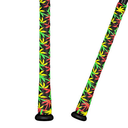 Supacaz Super Sticky Kush-Grip pour batte Baseball-Splat Vert Néon 1,1 mm