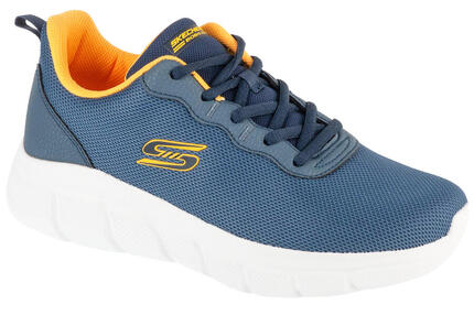 Zapatillas Hombre Skechers Bobs Sport B Flex - Icy Edge Azul Marino