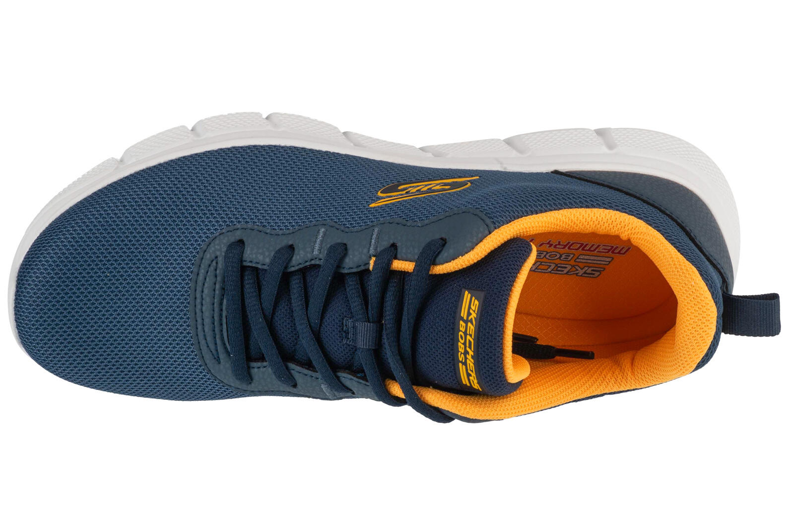 Chaussures Hommes Skechers Bobs Sport B Flex - Icy Edge bleu marine 3/4