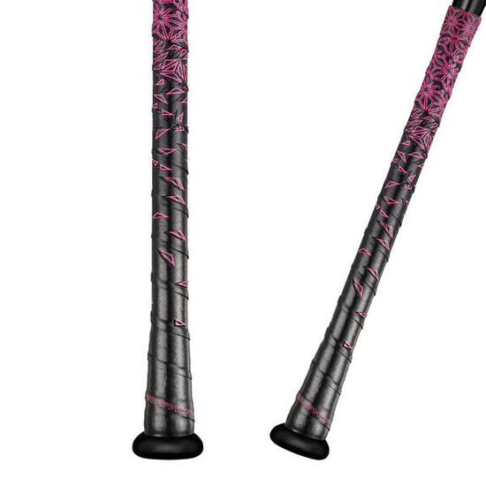 Supacaz Super Sticky Kush-Grip pour batte Baseball-Star Fade-Rose fluo 1,1 mm