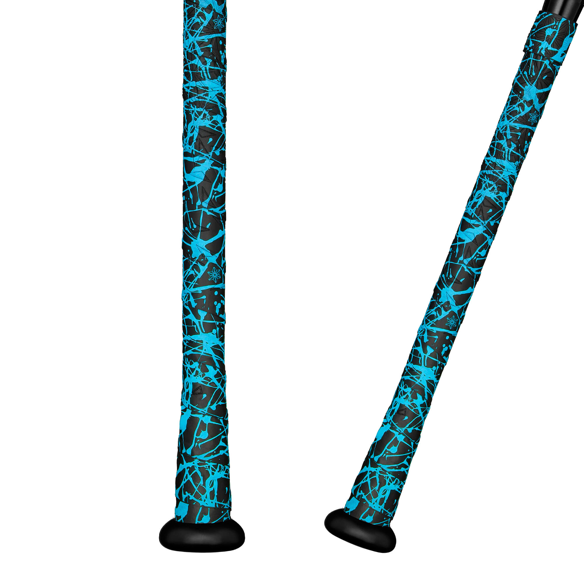 SUPACAZ Supacaz Super Sticky Kush - Beisebol - Splat Neon Azul 1.1mm