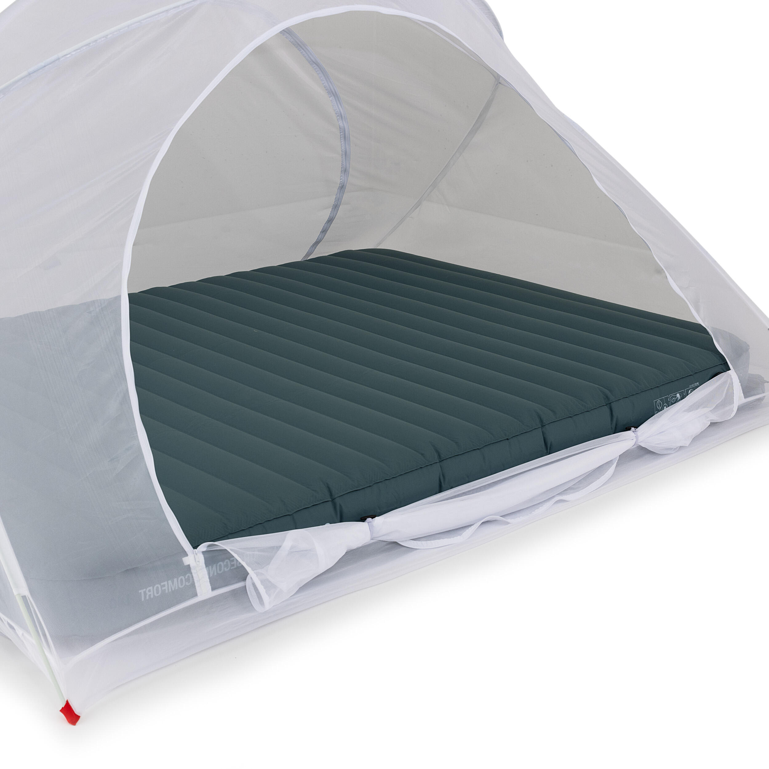 Travelnet Tenda con zanzariera da viaggio Handy II  impregnata bianco 2 persone 4/7