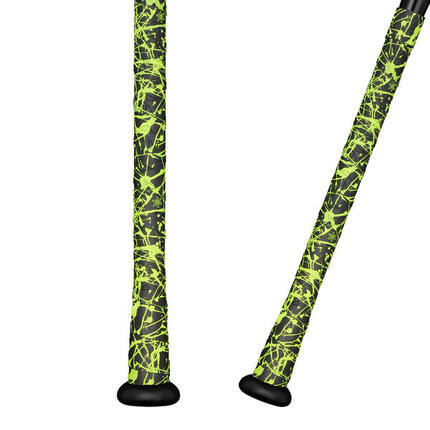 Supacaz Super Sticky Kush-Grip pour batte Baseball-Splat Vert Néon 1,1 mm