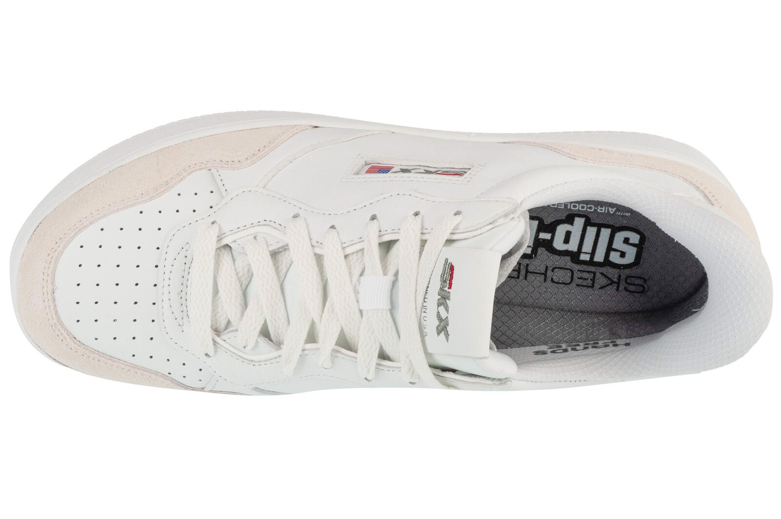 Sapatos Skechers Sport Court 2.0 Konor Branco Homem 3/4