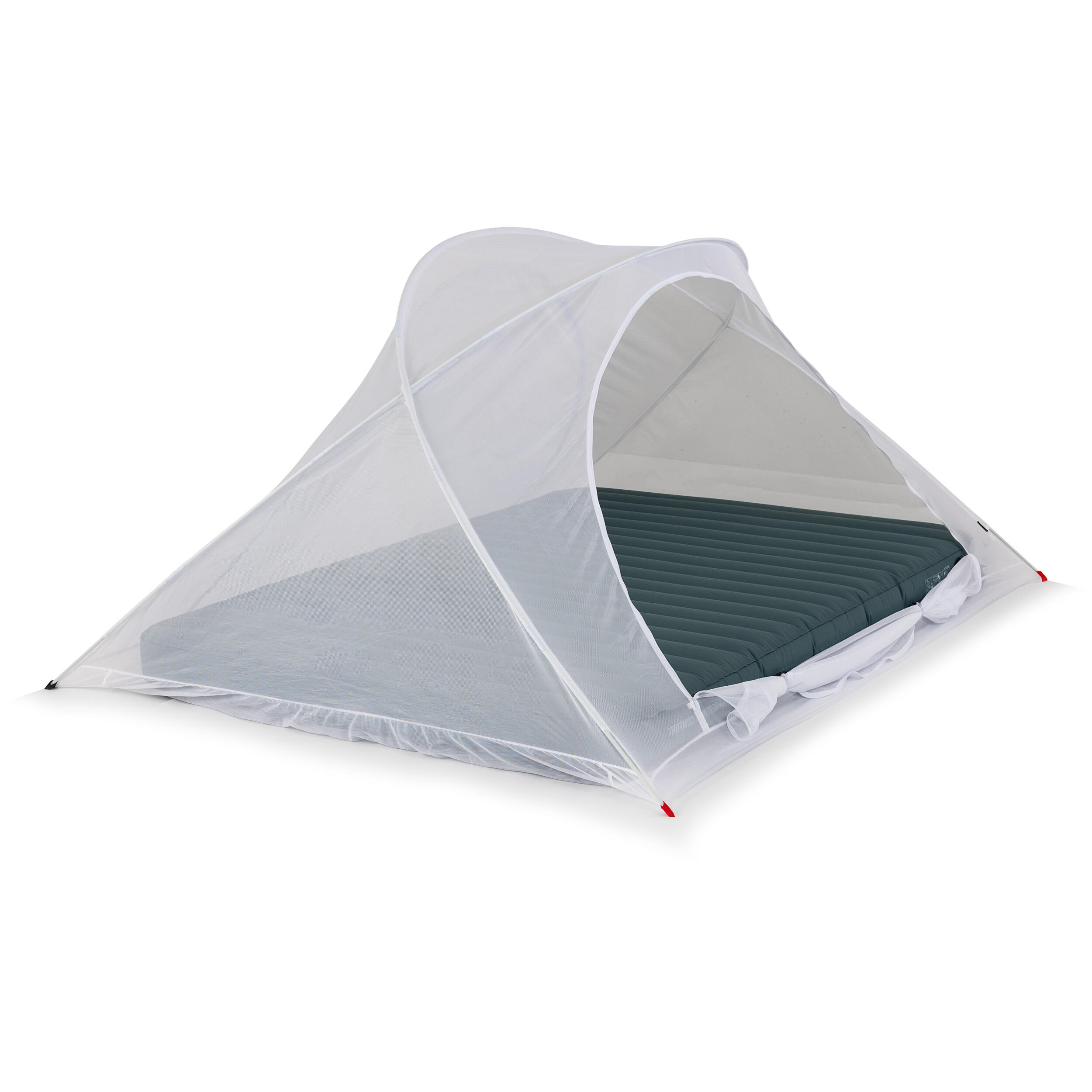 Travelnet Tenda con zanzariera da viaggio Handy II  impregnata bianco 2 persone 3/7