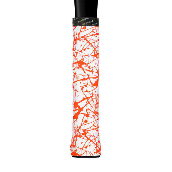 Supacaz Super Sticky Kush-Surgrip de Tennis-Splat-Orange Néon