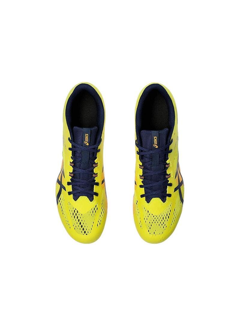 Scarpa da corsa con chiodi Asics Hyper mid gialla 6/7