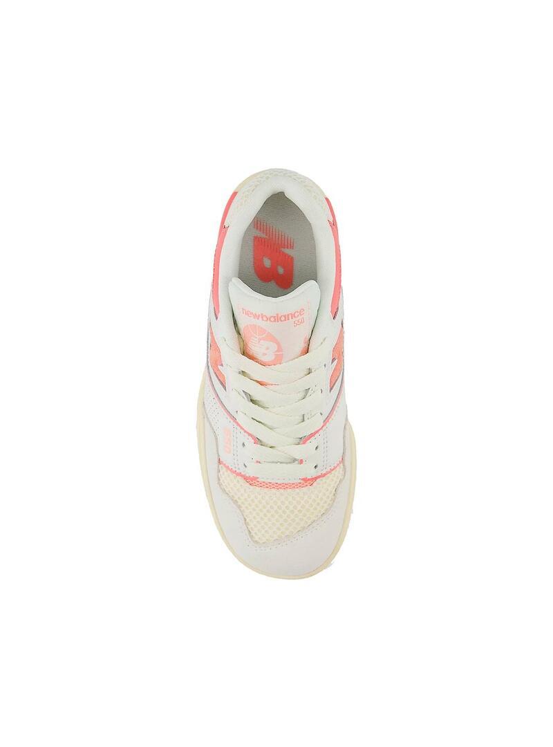 Zapatillas para Niño New balance 550 Blanco 4/5