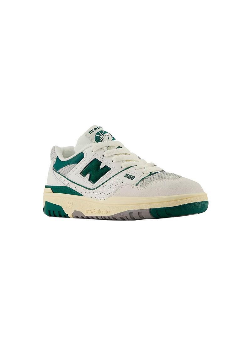 Zapatillas para Niño New balance 550 Blanco 3/5