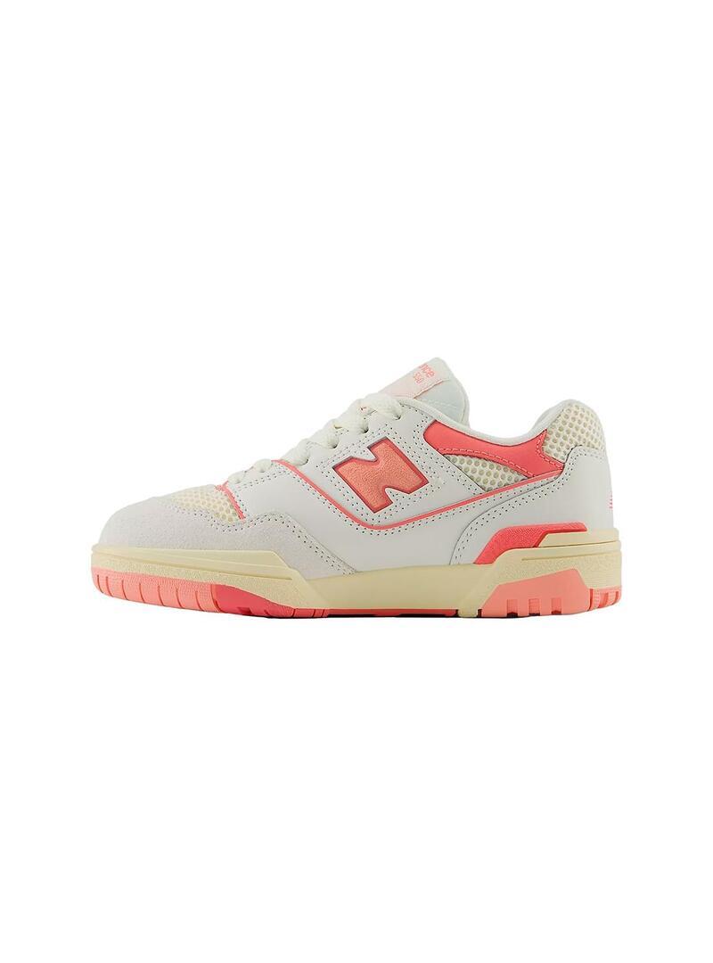 Zapatillas para Niño New balance 550 Blanco 2/5