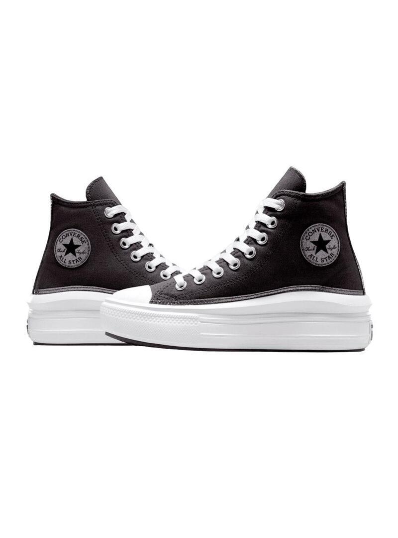 Chaussure pour fille Converse Move hi Gris 5/7