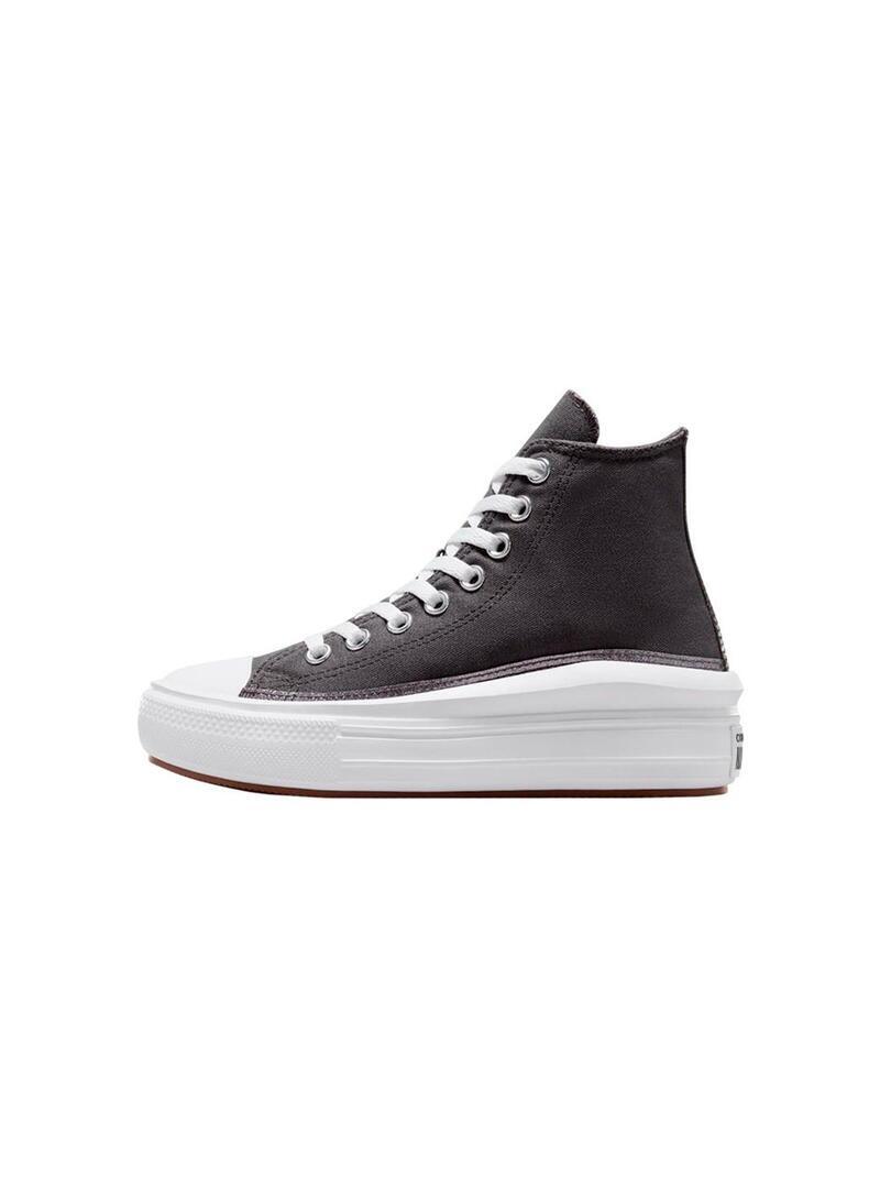 Chaussure pour fille Converse Move hi Gris 2/7