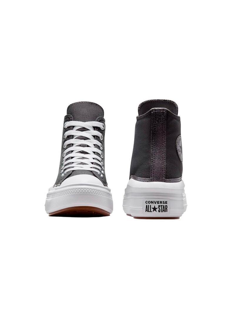 Chaussure pour fille Converse Move hi Gris 3/7