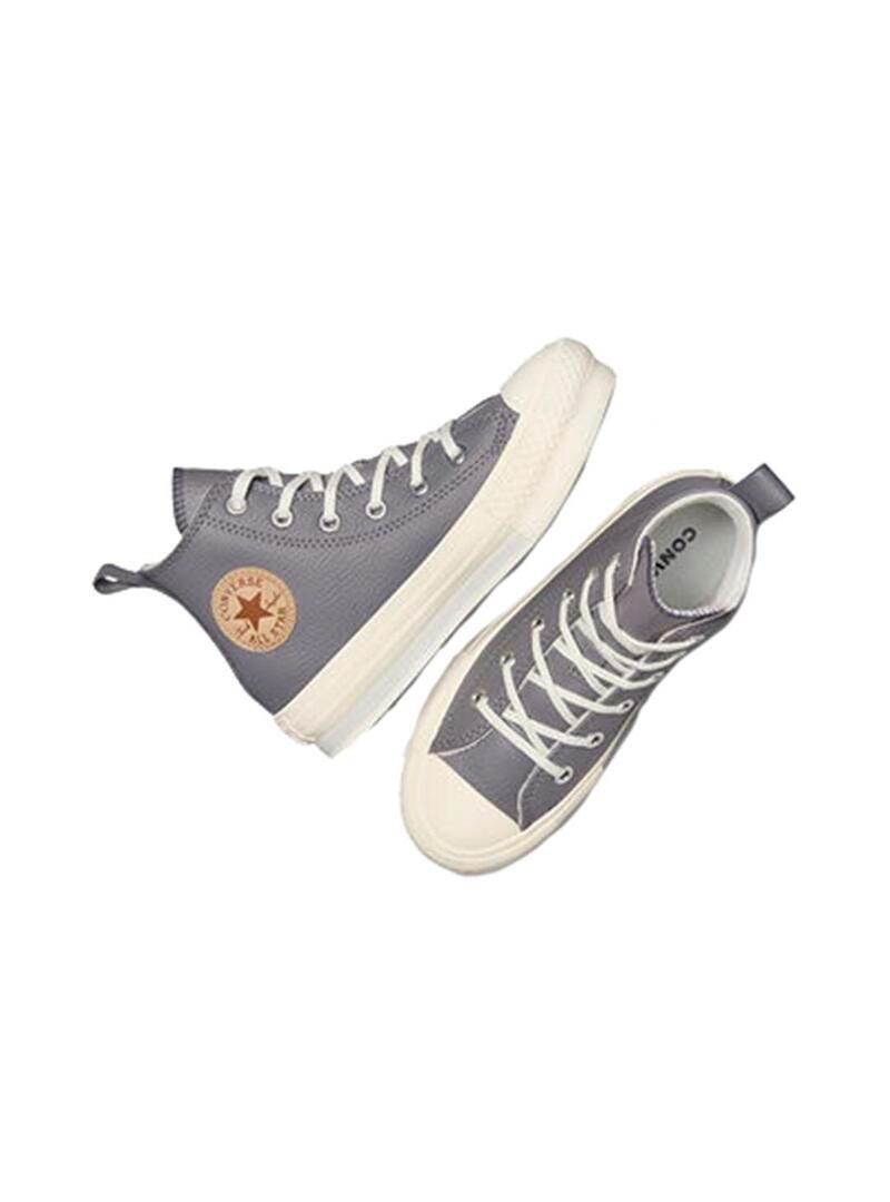 Zapatilla para Niña Converse All star lift plataform Gris 4/6