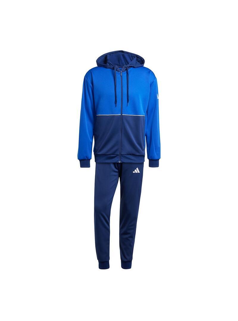Ensemble pour homme Adidas Colorblock Bleu 1/7