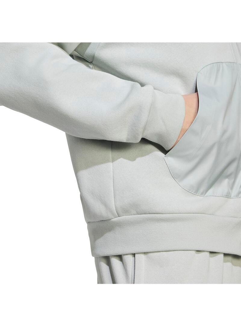 Sweatshirts polaires pour homme Adidas M fz Gris 5/5
