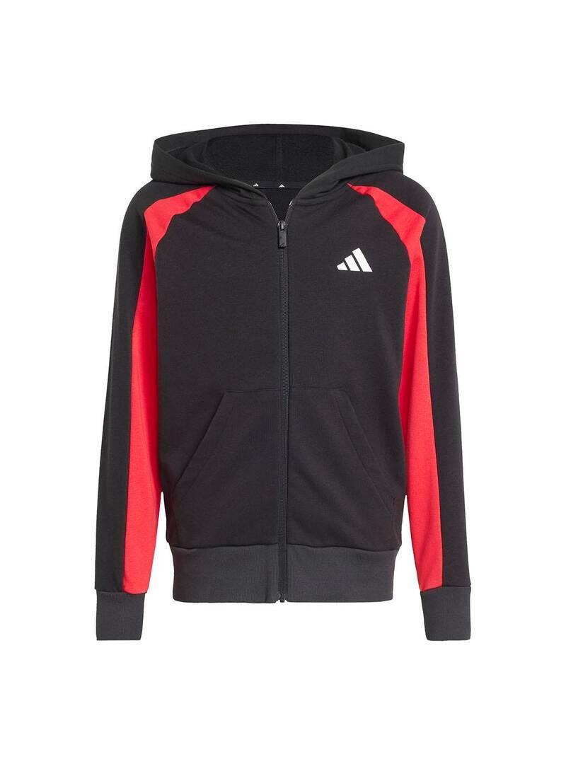 Conjunto para Niño Adidas 3s ft fz Negro 2/7