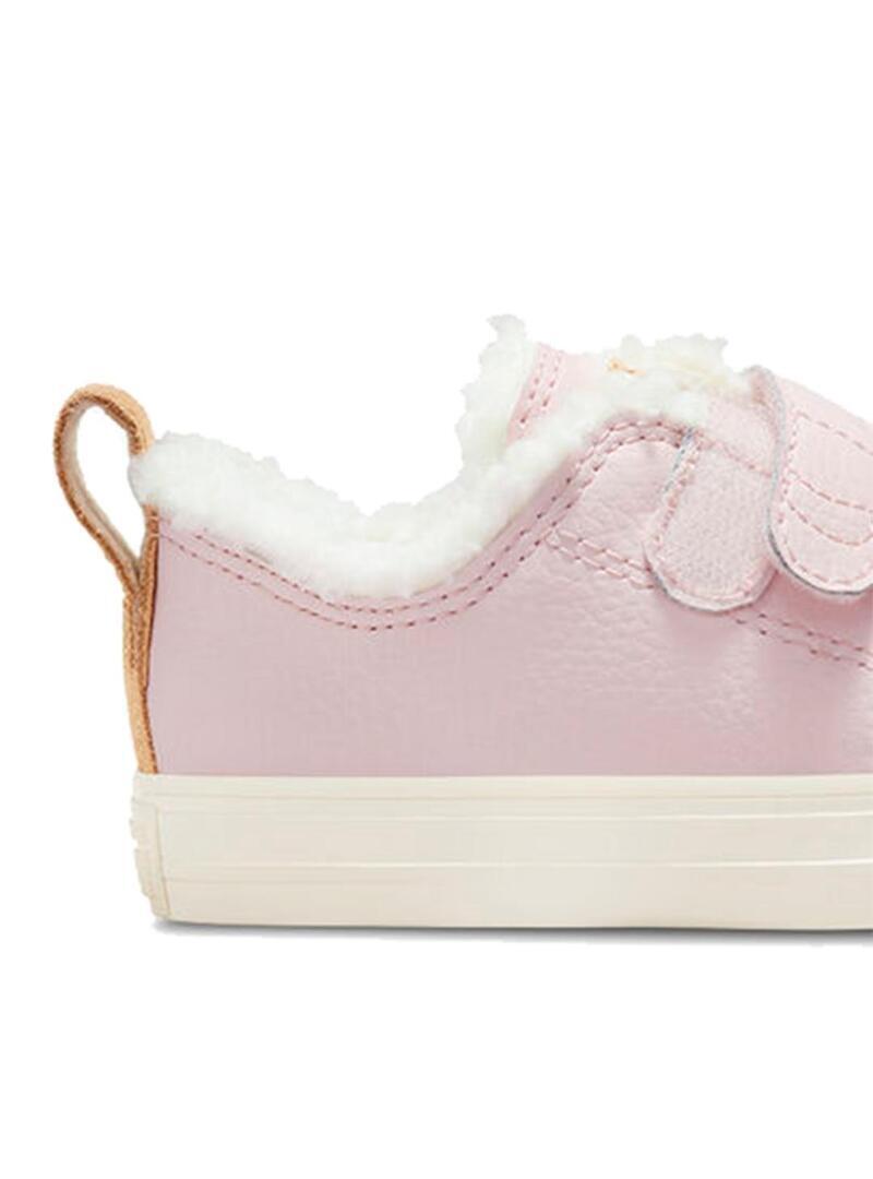 Chaussure pour fille Converse All star ox Rose 3/7