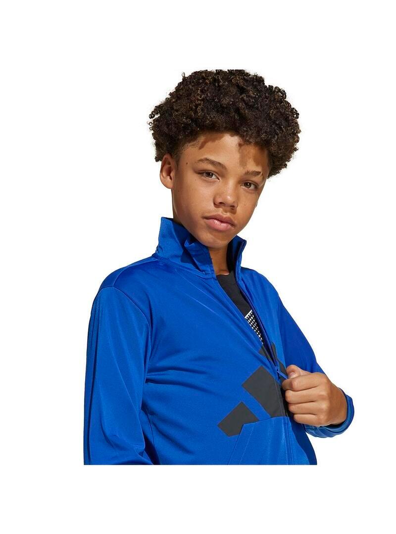 Ensemble pour enfant Adidas Essentials climacool bleu 3/7