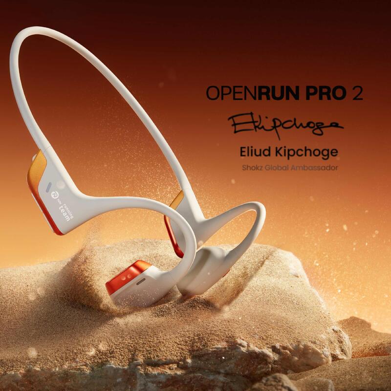 Căști audio Shokz OpenRun Pro 2 sport portocaliu