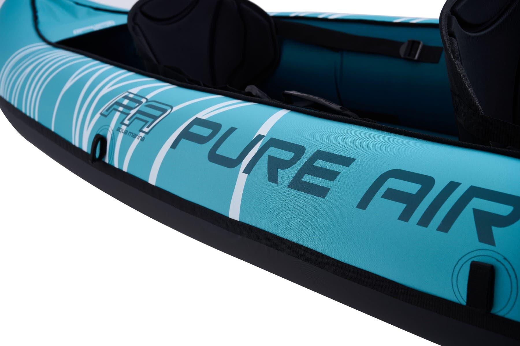 Caiaque gonflável aqua marina pure air sparkle 3 lugares 390 6/7