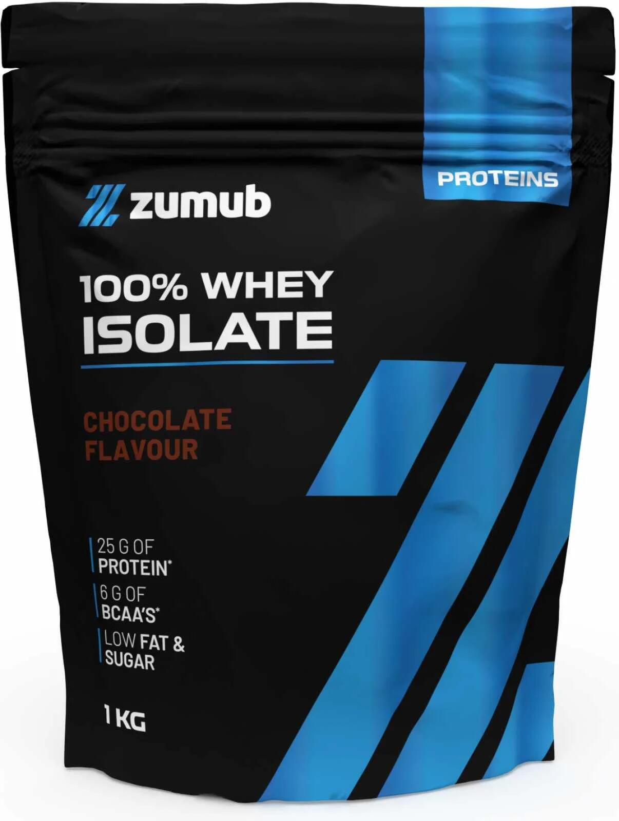 Zumub 100% whey isolate 1 kg - chocolate