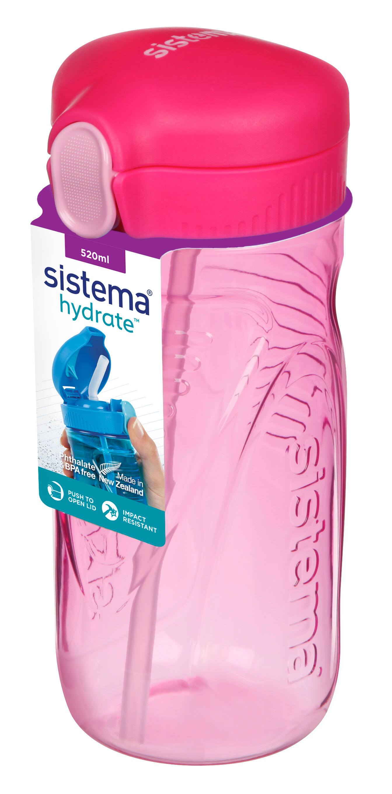 Dětská láhev s brčkem Hydrate™ Quick Flip Top 520 ml 2/2