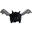 Housse de casque fantaisie - Coolcasc - Chauve souris - Taille unique