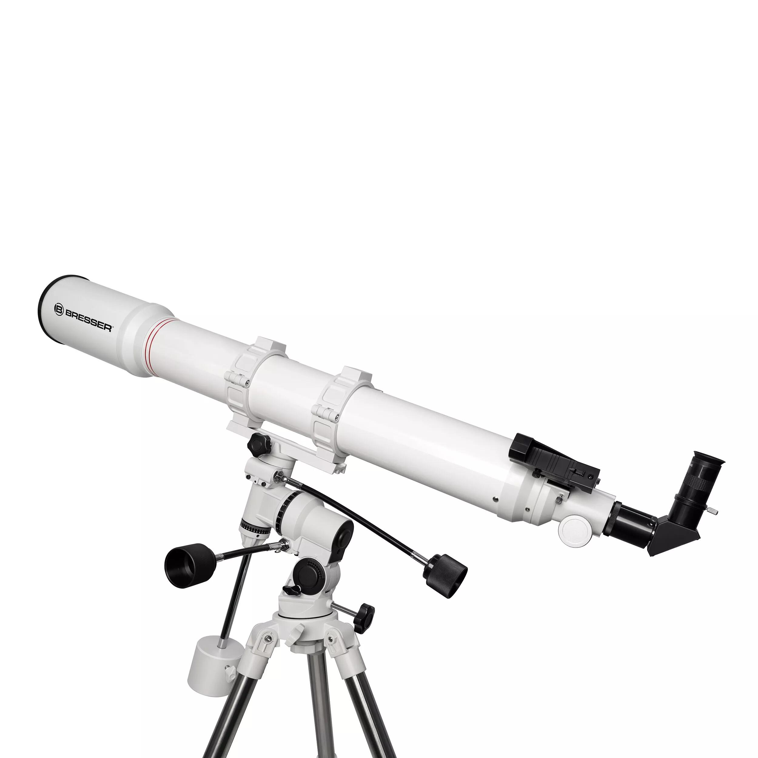 Télescope astronomique achromatique BRESSER Ar-102/1000 Trépied en acier 4/5
