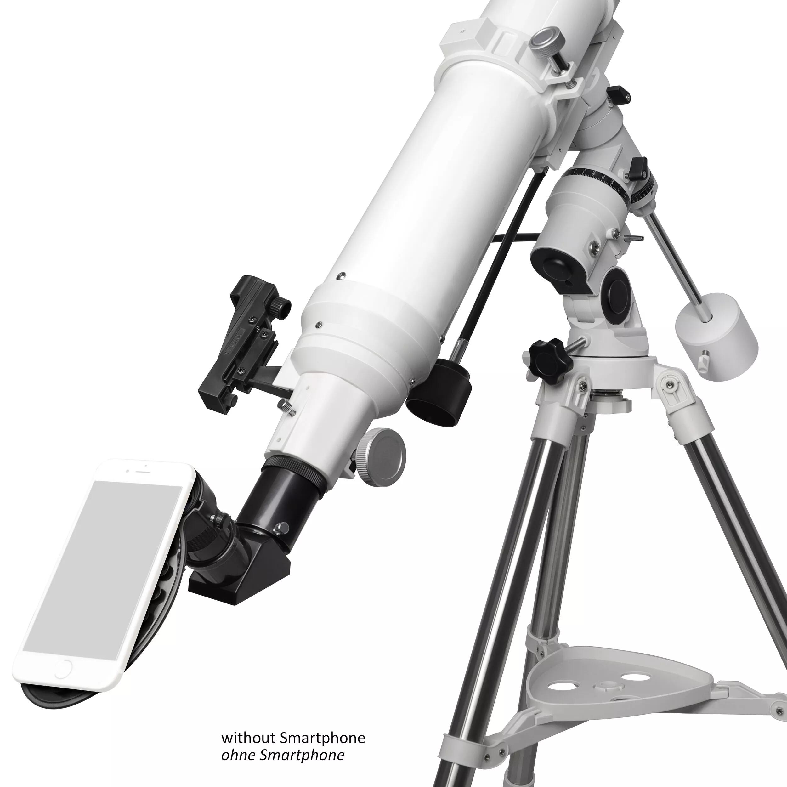 Télescope astronomique achromatique BRESSER Ar-102/1000 Trépied en acier 5/5