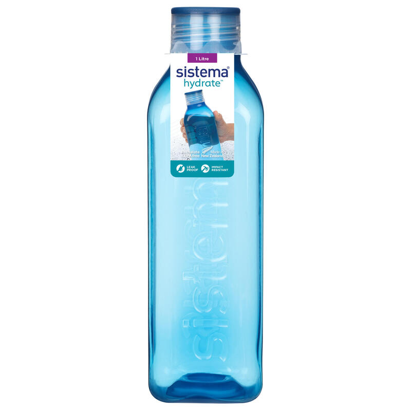 Hydrate™ Láhev Square se šroubovacím víčkem 1 l
