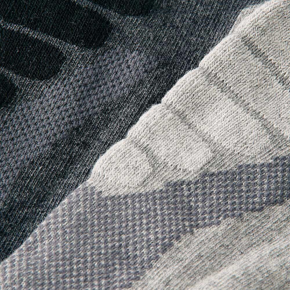 Chaussettes de randonnée Coolmax® mi-hautes 2 paires – Gris 2/6